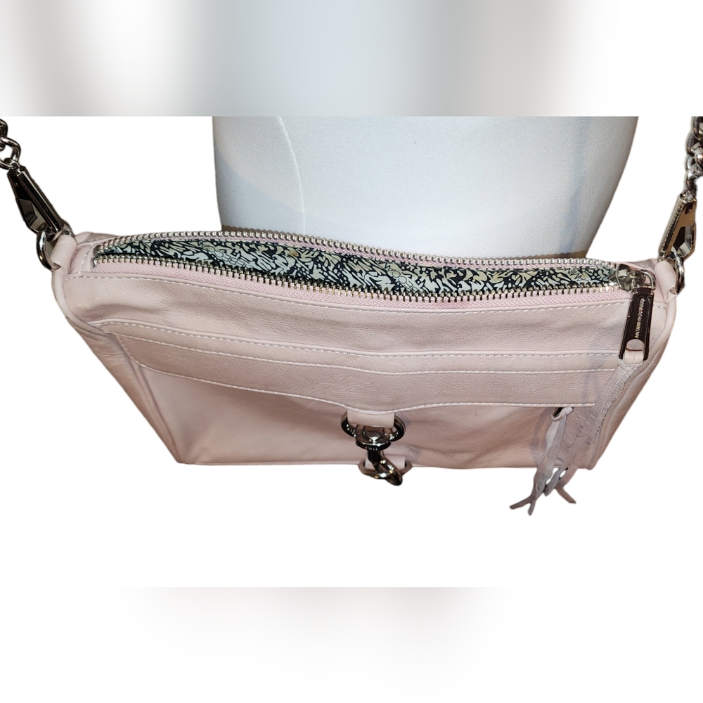 REBECCA MINKOFF PALE PINK CROSSBODY BAG - Picture 12 of 16